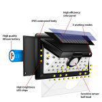 Ηλιακό Φωτιστικό Κήπου Led με Ανιχνευτή Κίνησης FOYU SJ19-9 - Sfyri.gr - Ηλεκτρονικό Πολυκατάστημα