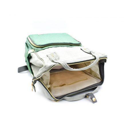 Τσάντα Μωρού Πλάτης Mommy Bag AiFi Κυανό - Γκρι Ριγέ - Sfyri.gr - Ηλεκτρονικό Πολυκατάστημα