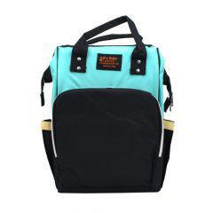 Τσάντα Μωρού Πλάτης Mommy Bag B.L. Baby – Κυανό Μαύρο - Sfyri.gr - Ηλεκτρονικό Πολυκατάστημα