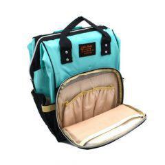 Τσάντα Μωρού Πλάτης Mommy Bag B.L. Baby – Κυανό Μαύρο - Sfyri.gr - Ηλεκτρονικό Πολυκατάστημα