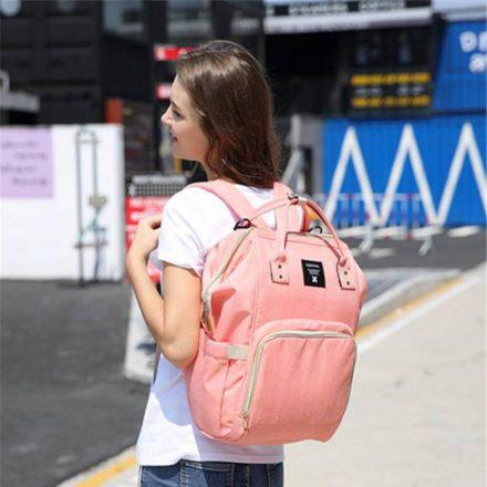 Τσάντα Μωρού Πλάτης Mommy Bag Pinganbaobei Ροζ - Sfyri.gr - Ηλεκτρονικό Πολυκατάστημα