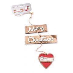Κρεμαστό Χριστουγεννιάτικο Στολίδι 49cm για Τοίχο ή Πόρτα “Merry Christmas”- Sfyri.gr - Ηλεκτρονικό Πολυκατάστημα