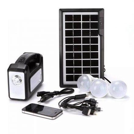 GDLite 3 Ηλιακό Σύστημα Φωτισμού με Φακό & Φορτιστή - Sfyri.gr - Ηλεκτρονικό Πολυκατάστημα