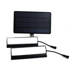 Διπλό Ηλιακό Φωτιστικό 30LED με Κορδόνι Ενεργοποίησης IP67 - Sfyri.gr - Ηλεκτρονικό Πολυκατάστημα