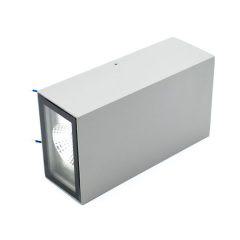 Φωτιστικό Τοίχου με Ενσωματωμένο LED 6W 4438 Γκρι - Sfyri.gr - Ηλεκτρονικό Πολυκατάστημα