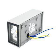Φωτιστικό Τοίχου με Ενσωματωμένο LED 6W 4438 Γκρι - Sfyri.gr - Ηλεκτρονικό Πολυκατάστημα