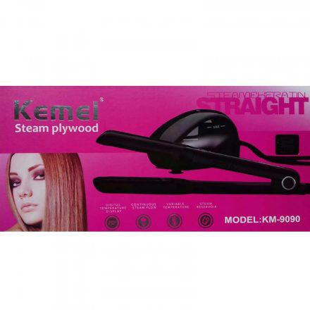 Kemei ισιωτική μαλλιών με ατμό-Steam Plywood KM-9090- Sfyri.gr - Ηλεκτρονικό Πολυκατάστημα