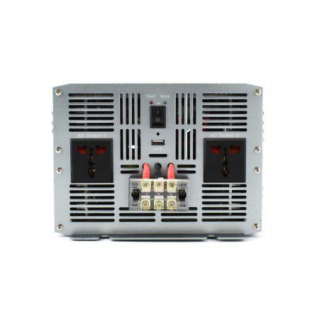 Inverter Καθαρού Ημιτόνου 12V 6000W ΤΒΕ T12 P6000-2 – Γκρι - Sfyri.gr - Ηλεκτρονικό Πολυκατάστημα