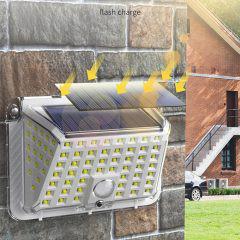 Ηλιακό φωτιστικό τοίχου 90 led με αισθητήρα κίνησης GD-188 - Sfyri.gr - Ηλεκτρονικό Πολυκατάστημα