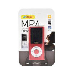 Mp3 – Mp4 Player, FM με Ενσωματωμένο Mini Ηχείο Andowl QPod 5 – Κόκκινο - Sfyri.gr - Ηλεκτρονικό Πολυκατάστημα