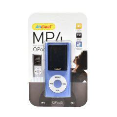 Mp3 – Mp4 Player, FM με Ενσωματωμένο Mini Ηχείο Andowl QPod 5 – Μπλε - Sfyri.gr - Ηλεκτρονικό Πολυκατάστημα