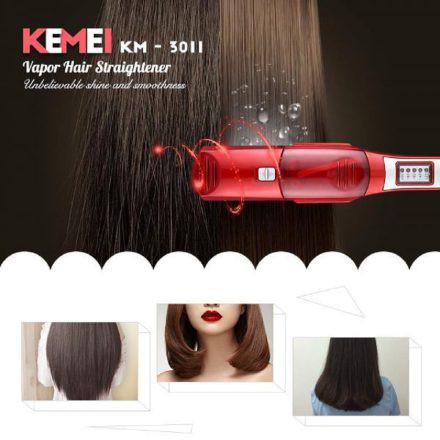 Ισιωτική μαλλιών με ατμό Kemei KM-3011-Sfyri.gr - Ηλεκτρονικό Πολυκατάστημα