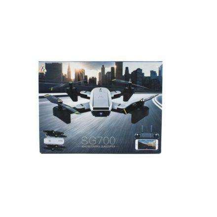 RC Drone Quadcopter σQuadcopte 2MP HD WIFI Αναδιπλούμενο OEM SG700 – Λευκό- Sfyri.gr - Ηλεκτρονικό Πολυκατάστημα