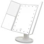 Τριπλός Καθρέφτης Ομορφιάς με Μεγέθυνση και Φωτισμό 22 LED- Sfyri.gr - Ηλεκτρονικό Πολυκατάστημα