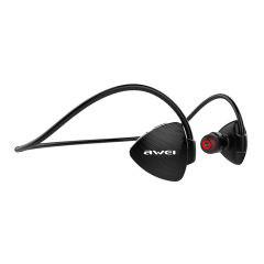 Ασύρματα Ακουστικά Bluetooth On Ear V4.2 Neckband CVC Awei A847BL – Μαύρο - Sfyri.gr - Ηλεκτρονικό Πολυκατάστημα