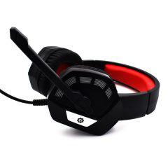 Gaming Headset Φ40mm με Διακοσμητικό Φωτισμό LED RGB για PC & Laptop Andowl Q-E6 – Μαύρο- Sfyri.gr - Ηλεκτρονικό Πολυκατάστημα