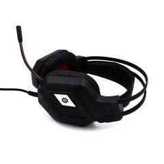 Gaming Headset Φ50mm με Διακοσμητικό Φωτισμό LED RGB για PC & Laptop Andowl Q-E8 – Μαύρο- Sfyri.gr - Ηλεκτρονικό Πολυκατάστημα