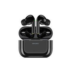 AWEI T29 Ασύρματα Ακουστικά TWS 9D Stereo Sound με Μείωση Θορύβου & Θήκη Φόρτισης – Μαύρο - Sfyri.gr - Ηλεκτρονικό Πολυκατάστημα