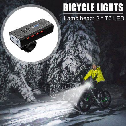 Εμπρόσθιος Φωτισμός LED Πορείας Ποδηλάτου 2x10W 5V OEM T6 – Μαύρο - Sfyri.gr - Ηλεκτρονικό Πολυκατάστημα