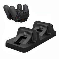 PS4 Slim/Pro 5 σε 1 Game Pack Headset, Βάση Φόρτισης για 2 Χειριστήρια, Βάση Παιχνιδιών, Τάπες Joystick Dobe TP4-18101 – Μαύρο Sfyri.gr - Ηλεκτρονικό Πολυκατάστημα