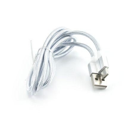 Φορτιστής Πρίζας/Φωτιστικό LED Με 2 Θύρες USB 2.4A Fast Charging & Καλώδιο USB Type-C LDNIO A2205 – Λευκό - Sfyri.gr - Ηλεκτρονικό Πολυκατάστημα