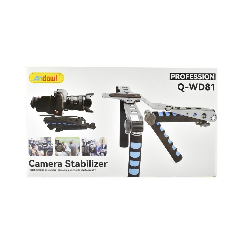 Επαγγελματικός Σταθεροποιητής Κάμερας DSLR 4 Θέσεων Andowl Q-WD81 – Μαύρο - Sfyri.gr - Ηλεκτρονικό Πολυκατάστημα