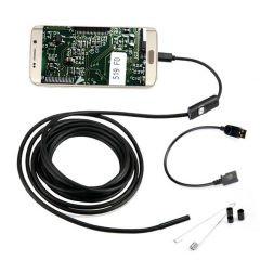 USB Αδιάβροχη Κάμερα 5 Μέτρα Ενδοσκόπιο με LED για Κινητά Τηλέφωνα Android AN98 - Sfyri.gr - Ηλεκτρονικό Πολυκατάστημα