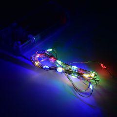 Φορητά Χριστουγεννιάτικα Λαμπάκια LED (20) με Μπαταρία – RGB Φωτισμός - Sfyri.gr - Ηλεκτρονικό Πολυκατάστημα