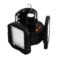 Ηλιακό Φορητό Κρεμαστό Φωτιστικό LED OEM XF-701 – Μαύρο - Sfyri.gr - Ηλεκτρονικό Πολυκατάστημα