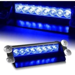 Φώτα έκτακτης ανάγκης 8W LED 12 Volt Μπλε για Παρμπρίζ OEM - Sfyri.gr - Ηλεκτρονικό Πολυκατάστημα