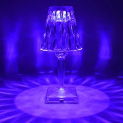 Επιτραπέζιο Διακοσμητικό Φωτιστικό LED “Κρυστάλλινο” Αφής RGB Andowl Q-LED48 - Sfyri.gr - Ηλεκτρονικό Πολυκατάστημα