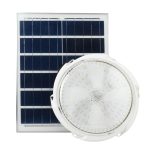 Ηλιακό Φωτιστικό Οροφής 200W Λευκού Φωτισμού 6500Κ IP54 Foyu FO-11-05 – Λευκό - Sfyri.gr - Ηλεκτρονικό Πολυκατάστημα