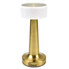 Επιτραπέζιο Διακοσμητικό Φωτιστικό LED Αφής Λευκού Φωτισμού Andowl Q-TL143 – Χρυσό - Sfyri.gr - Ηλεκτρονικό Πολυκατάστημα
