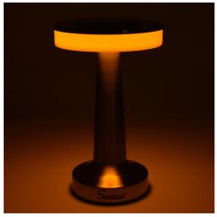 Επιτραπέζιο Διακοσμητικό Φωτιστικό LED Αφής Λευκού Φωτισμού Andowl Q-TL145 – Ασημί - Sfyri.gr - Ηλεκτρονικό Πολυκατάστημα