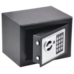 Χρηματοκιβώτιο Ασφαλείας με Ηλεκτρονική Κλειδαριά Και Κλειδί DOEM27 OEM - Μαύρο - Sfyri.gr - Ηλεκτρονικό Πολυκατάστημα