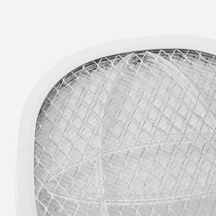 Ρακέτα για Κουνούπια 1200mAh με Βάση & UV Φωτισμό GECKO LTD-618 – Λευκό - Sfyri.gr - Ηλεκτρονικό Πολυκατάστημα