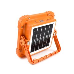 Ηλιακός Φορητός Προβολέας 252LED 120W Powerbank 4000mAh IP66 Foyu FO-11-11 – Πορτοκαλί - Sfyri.gr - Ηλεκτρονικό Πολυκατάστημα