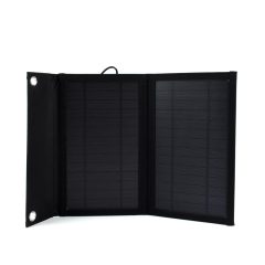 Ηλιακός Αναδιπλούμενος Φορτιστής 15W 2xUSB 5V JG 201476 – Μαύρο - Sfyri.gr - Ηλεκτρονικό Πολυκατάστημα