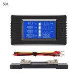 Όργανο μέτρησης DC Battery Monitor Meter 0-200V Voltmeter Ammeter with 9 Measurement Functions 50A D843893 - Sfyri.gr - Ηλεκτρονικό Πολυκατάστημα