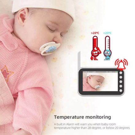 Ασύρματο Baby Monitor 4.5″ Αμφίδρομης Επικοινωνίας με Νυχτερινή Λήψη OEM ΑΒΜ200 – Λευκό - Sfyri.gr - Ηλεκτρονικό Πολυκατάστημα