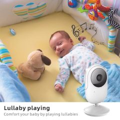 Ασύρματο Baby monitor 2.4″ 360 μοίρες Night Vision SM25 - Sfyri.gr - Ηλεκτρονικό Πολυκατάστημα