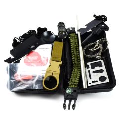 Tactical Kit Επιβίωσης με 11+ σε 1 Εργαλεία & Κουβέρτα Διάσωσης OEM #5 – Μαύρο S05 - Sfyri.gr - Ηλεκτρονικό Πολυκατάστημα