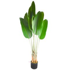 Τεχνητό Φυτό Γλάστρα Στρελίτσια Nicolai 150cm (3) OEM 3378 – Πράσινο - Sfyri.gr - Ηλεκτρονικό Πολυκατάστημα