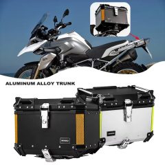 Full Set Κεντρική μπαγκαζιέρα μοτοσυκλέτας Αλουμινίου MOTOWOLF 45LT Αλουμινίου Mε εσωτερική επένδυση – MOTOWOLF SB - Sfyri.gr - Ηλεκτρονικό Πολυκατάστημα