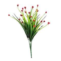 Τεχνητό Φυτό Mini Τουλιπάκια με Κόκκινα Άνθη 38cm OEM 13428 – Πράσινο - Sfyri.gr - Ηλεκτρονικό Πολυκατάστημα