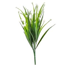 Τεχνητό Φυτό Mini Τουλιπάκια με Λευκά Άνθη 38cm OEM 13428 – Πράσινο - Sfyri.gr - Ηλεκτρονικό Πολυκατάστημα