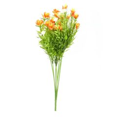 Τεχνητό Φυτό Αγριολούλουδο Καμπανούλα με Πορτοκαλί Άνθη 36cm OEM 15008 – Πράσινο - Sfyri.gr - Ηλεκτρονικό Πολυκατάστημα