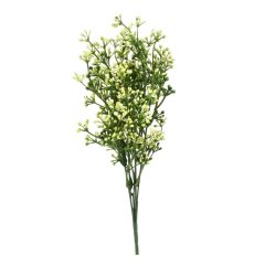 Τεχνητό Φυτό Αγριολούλουδο με Λευκά Μπουμπούκια 35cm OEM 10792 – Πράσινο - Sfyri.gr - Ηλεκτρονικό Πολυκατάστημα