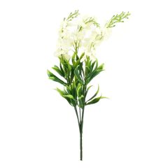 Τεχνητό Φυτό Αγριολούλουδο με Λευκά Άνθη 39cm OEM 13438 – Πράσινο - Sfyri.gr - Ηλεκτρονικό Πολυκατάστημα