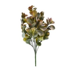 Τεχνητό Φυτό Θαμνόφυλλα 37cm OEM 13433 – Αχνό Πράσινο, Καφέ - Sfyri.gr - Ηλεκτρονικό Πολυκατάστημα